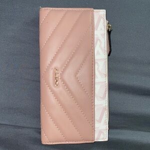 Aldo Pink & White Wallet